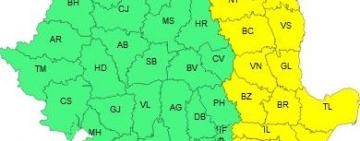 Informare meteo de precipitaţii pentru toată ţara, până marți dimineață