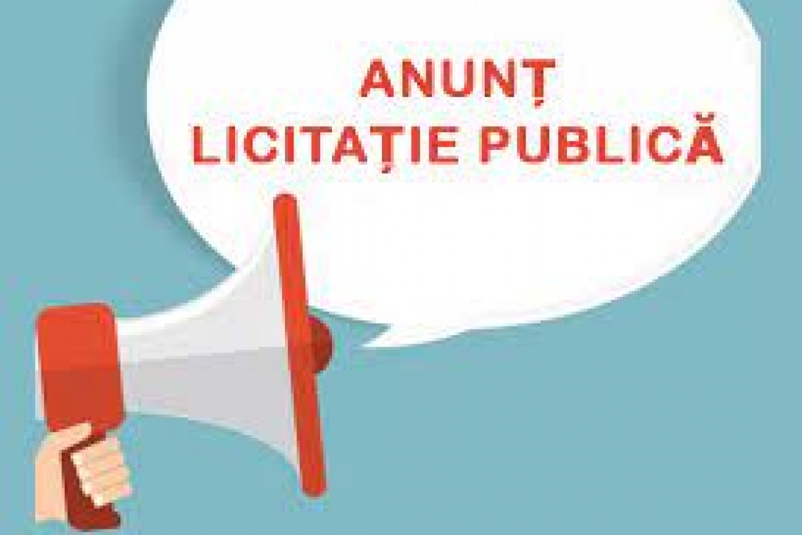 Primăria Călărași | ANUNT DE LICITAŢIE