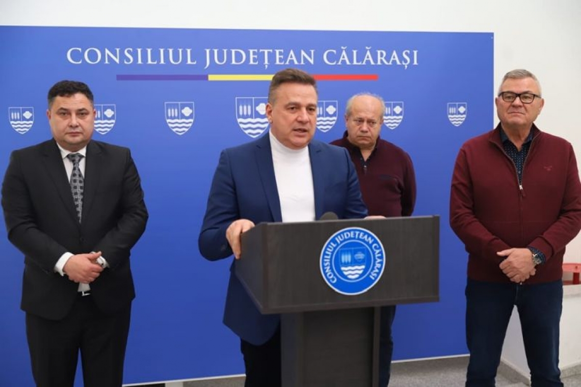 M. Beștea: Obiectivul Consiliului Județean Călărași este de a investi în bunăstarea oamenilor