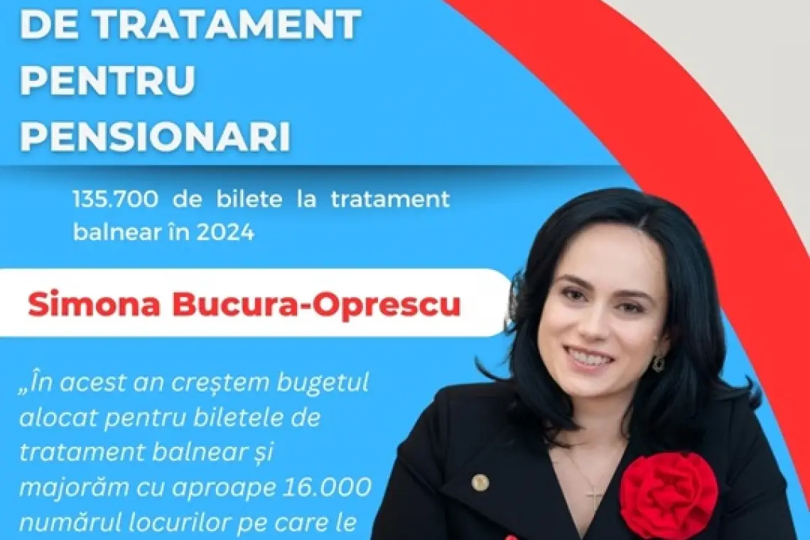 Guvernul a majorat numărul de bilete de tratament balnear în anul 2024 și suma alocată în acest scop