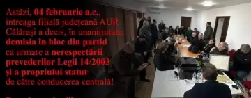  Dumitru Coarnă a demisionat din AUR!