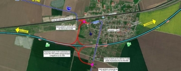 SF-ul privind realizarea unei bretele de acces în A2 pe la Sărulești, avizat în CTE