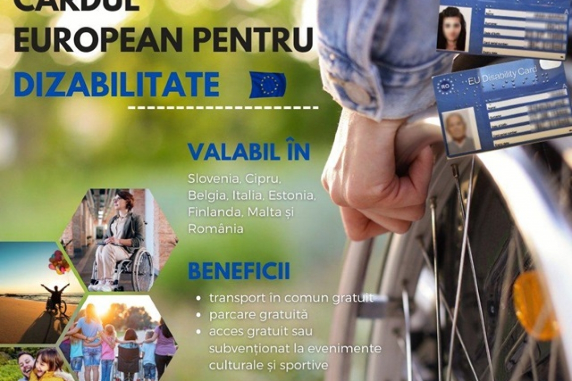 Cum se emite Cardul European pentru Dizabilitate și ce beneficii aduce