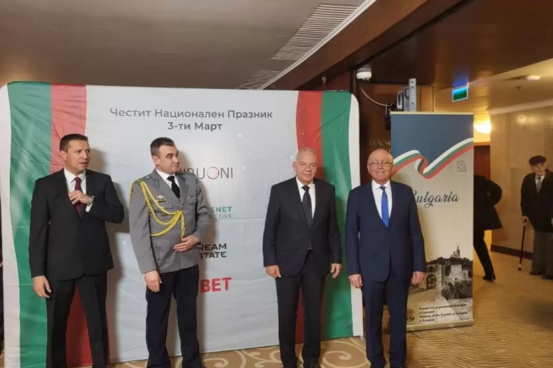 Chirnogi | Primarul Ion Ștefan, prezent la recepția organizată cu prilejul Zilei Naționale a Bulgariei