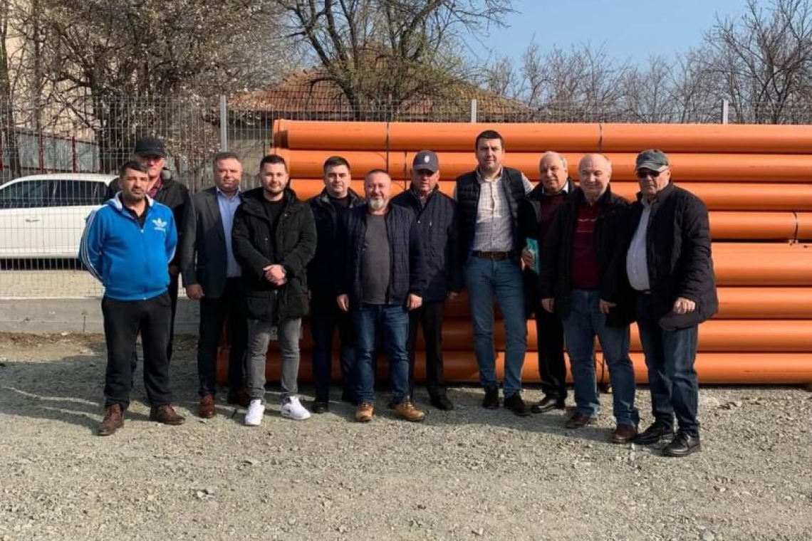 G. Rădulescu: Astăzi am inaugurat începerea lucrării de canalizare în satul Independența