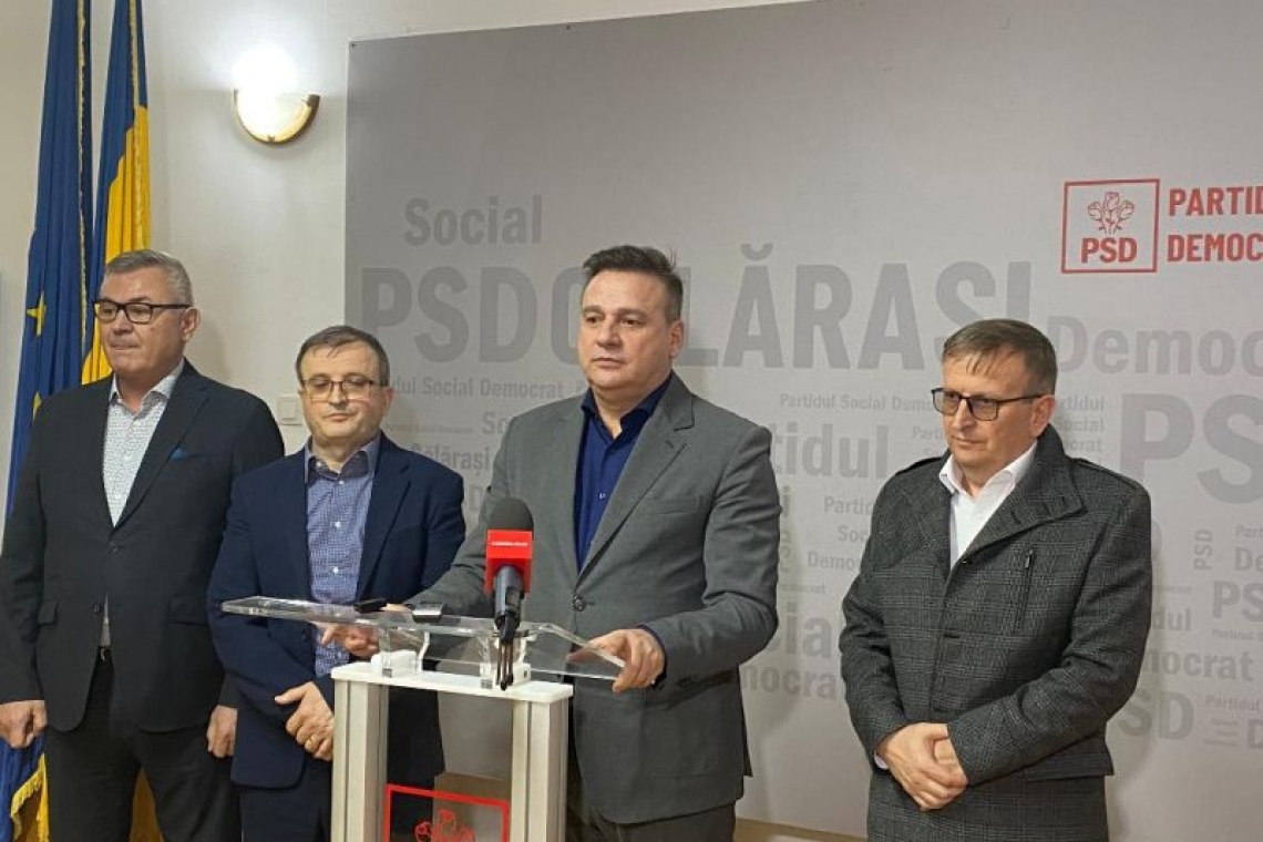 Ovidiu Gurlui, propunerea PSD Călărași pentru primăria Belciugatele