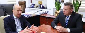V.  Iliuță: Am discutat posibilitatea atragerii acestei investiții de 40 de milioane de euro