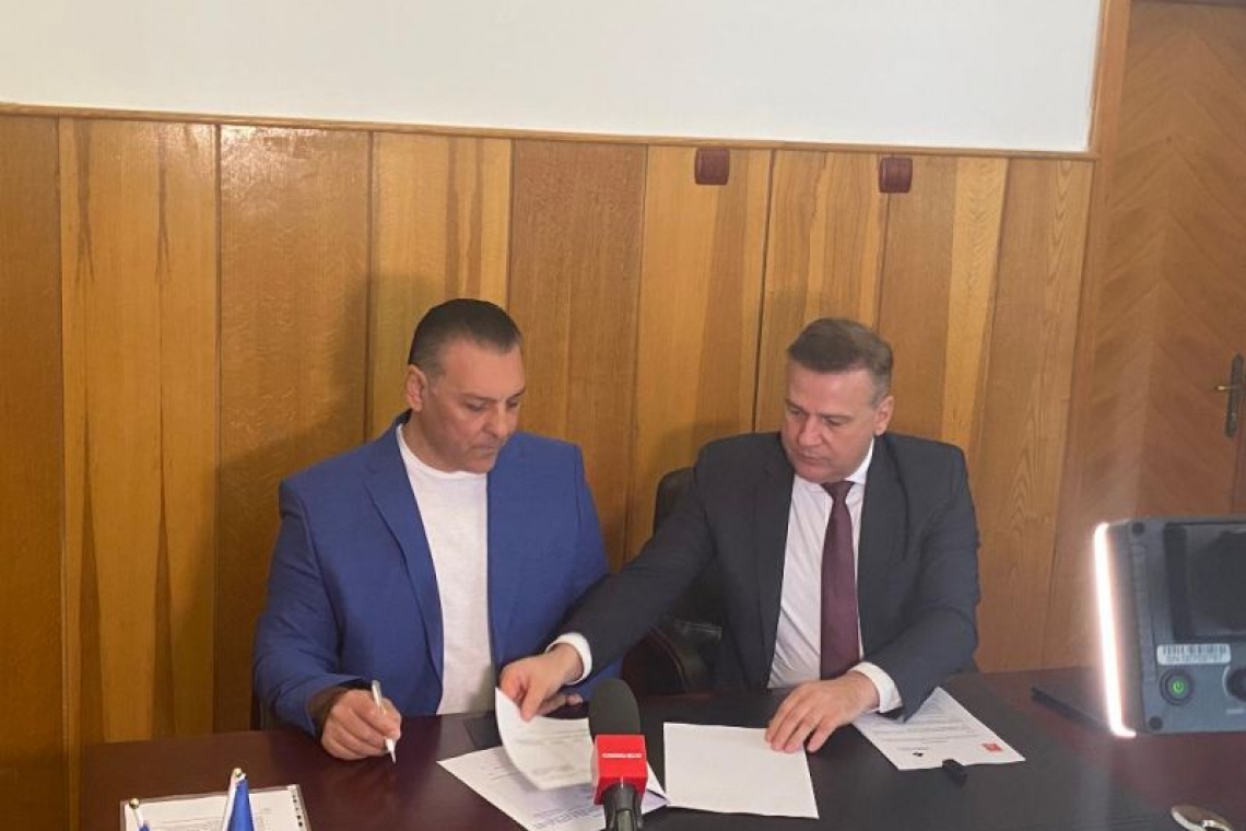Acord politic de colaborare și parteneriat politic între PSD Călărași și Partida Romilor Pro - Europa Călărași