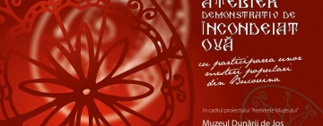Muzeul Dunării de Jos | Atelier demonstrativ de încondeiat ouă: 22 – 26 aprilie 2024