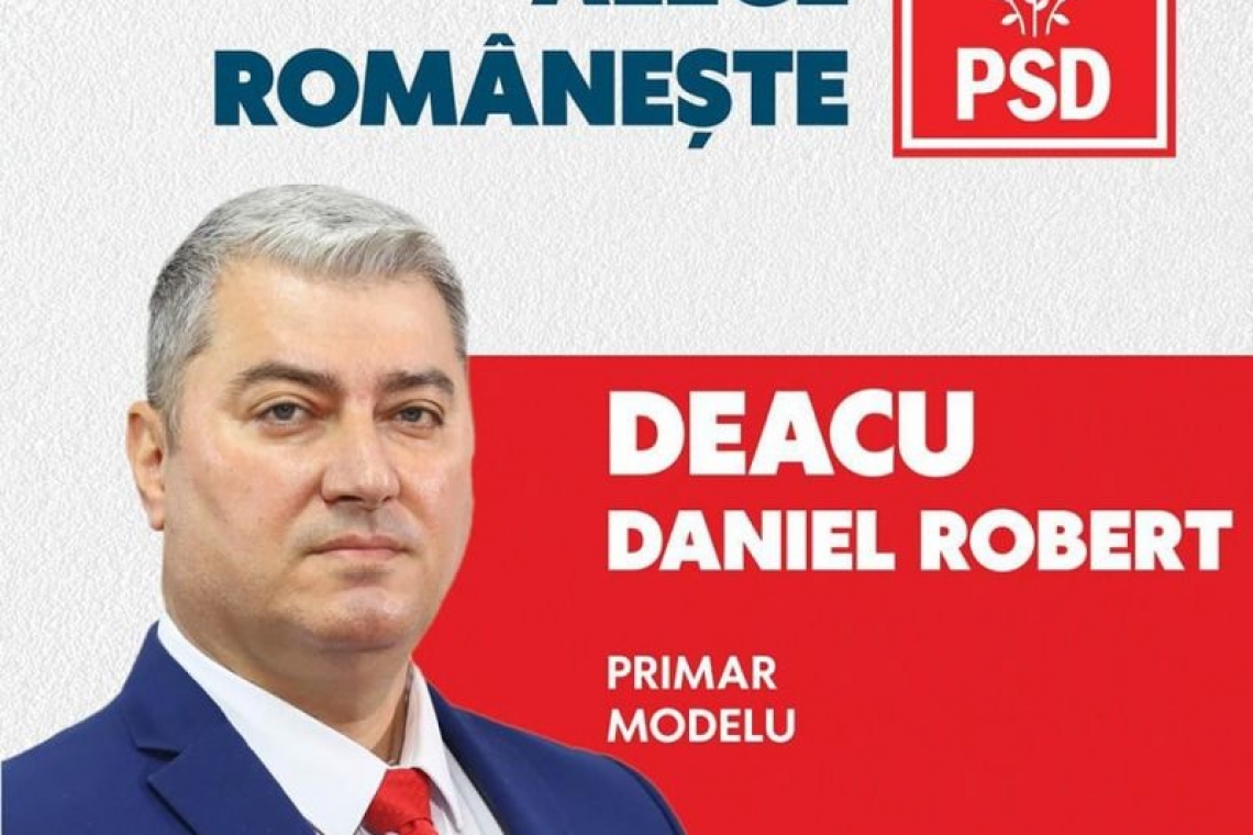 PSD | Daniel Deacu: Candidez la Primăria Modelu pentru că oamenii au nevoie de mai mult și de mai bine