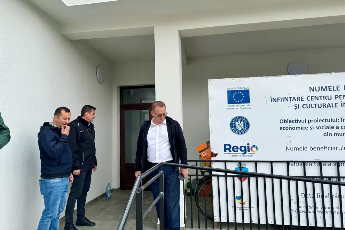 Marius Dulce: Suntem în linie dreaptă către finalizarea Centrului educativ cultural în cartierul Livada