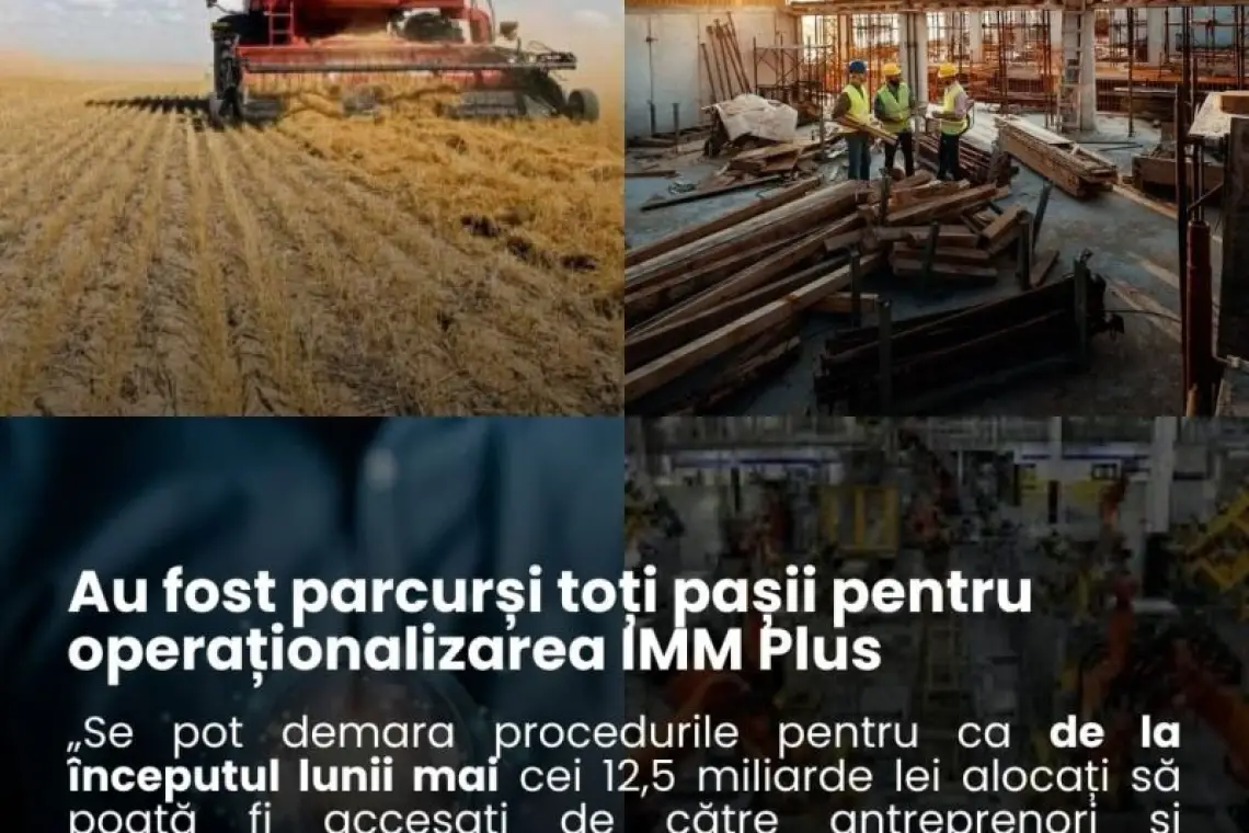 MF | Ultimul pas pentru operaționalizarea IMM Plus, îndeplinit 