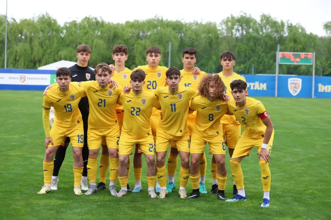 Dunărea | Rareș Coman, titular în meciul inaugural al României U16 la Turneul celor 4 Națiuni