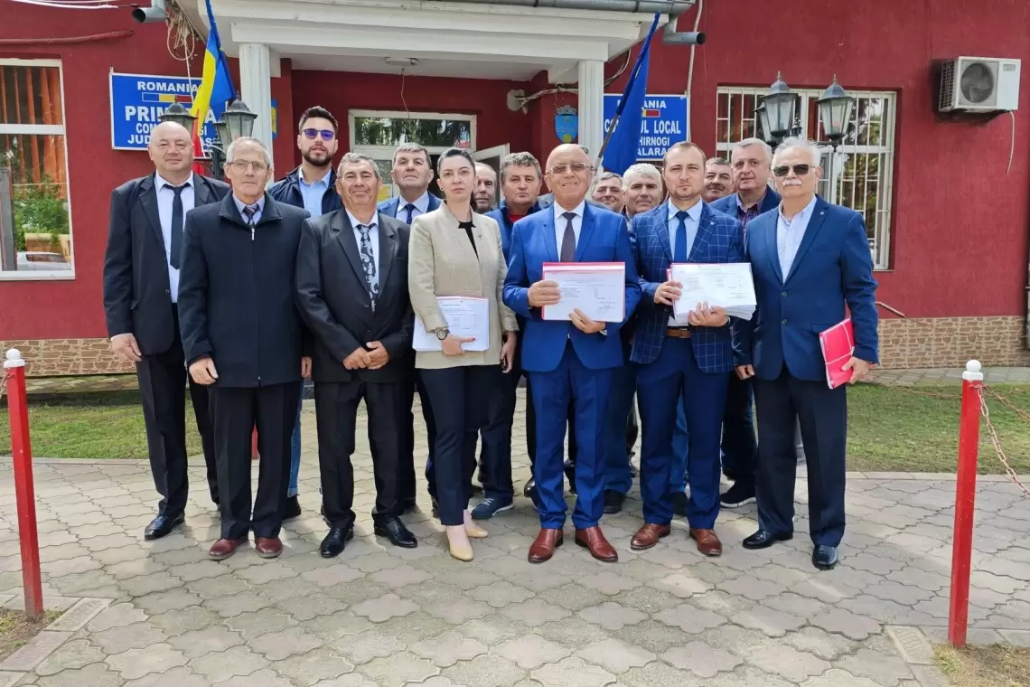 Chirnogi | Primarul Ion Ștefan și-a depus candidatura pentru un nou mandat!