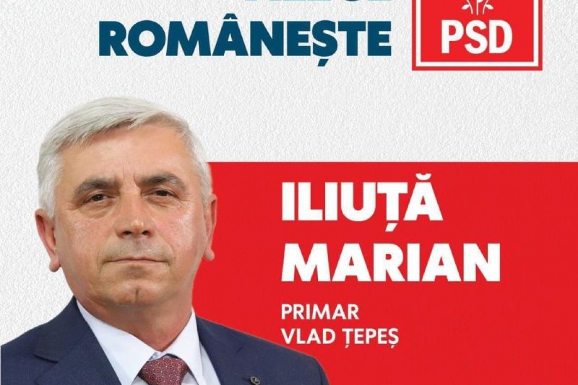 Vlad Țepeș | Primarul Marian Iliuță și-a depus candidatura pentru un nou mandat