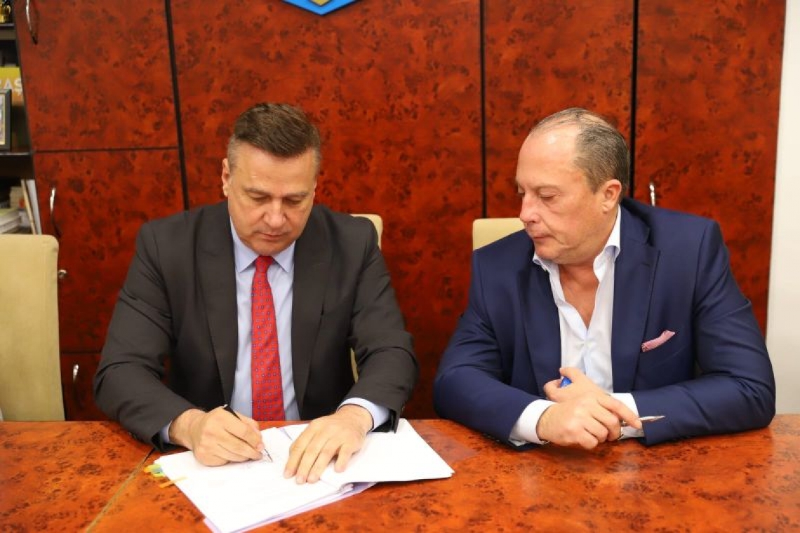 CJ Călărași | Semnarea contractului pentru realizarea SF-ului privind construirea Pasajului de la Lehliu Gară