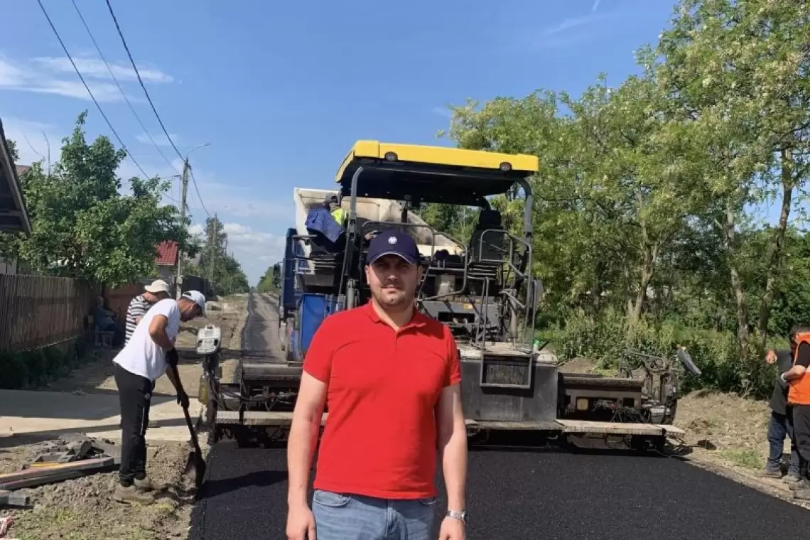 Independența | G. Rădulescu: Am început asfaltarea străzii Melodia