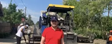 Independența | G. Rădulescu: Am început asfaltarea străzii Melodia