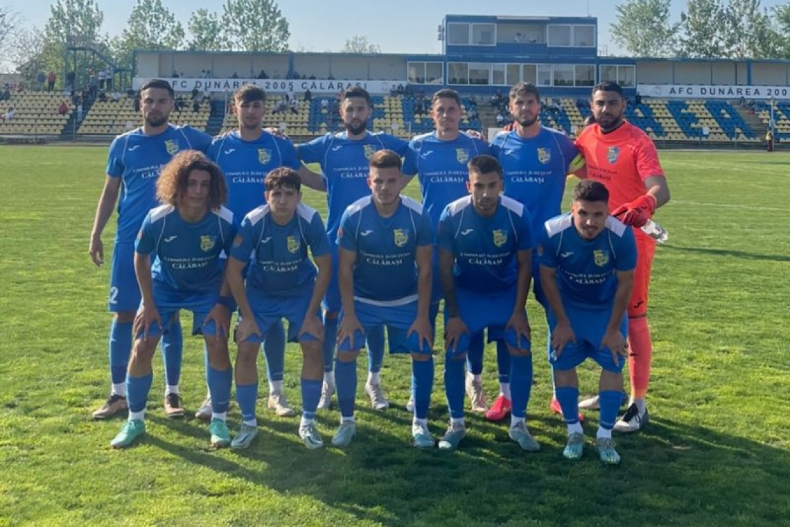 FOTBAL | Dunărea vs. CS Dinamo București, în primul baraj de promovare în liga 2. Primul meci, la Călărași, pe 22 mai