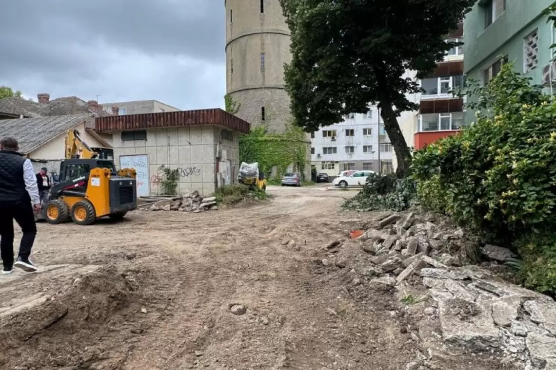 Marius Dulce: Reîmprospătăm zona pentru că avem în vedere și valorificarea turnului