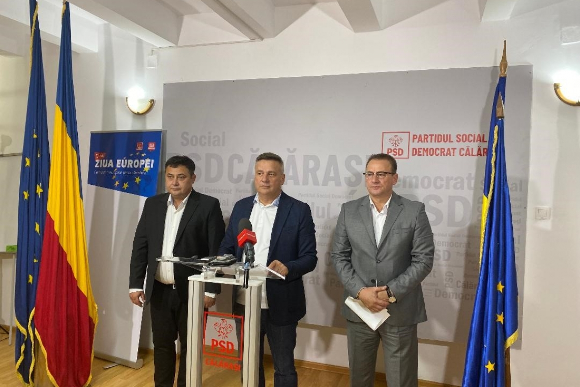 Vasile Iliuță: PSD s-a situat pe primul loc la nivelul județului Călărași