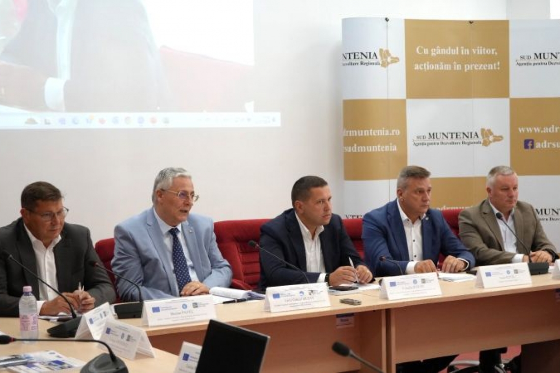 Ședința de lucru a Comitetului de Monitorizare a Programului Regional (PR) Sud-Muntenia 2021-2027