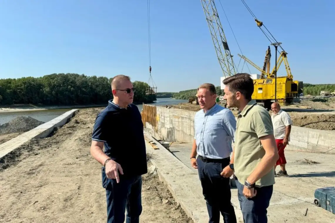 Marius Dulce: Promenada este, în proporție de 95%, finalizată