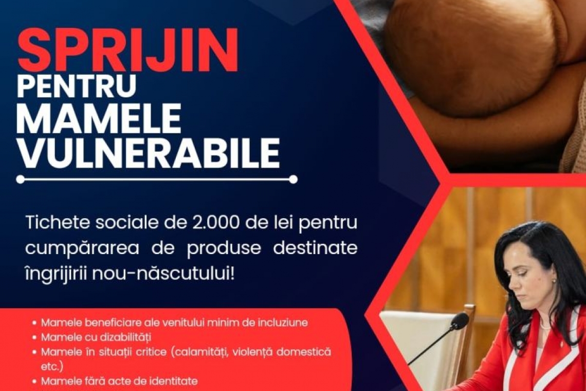 Sprijin pentru mamele vulnerabile