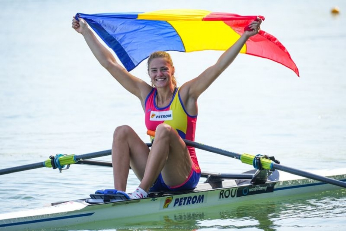 CSM Călărași | Aur pentru Camelia Iftene la CM de Canotaj U19!
