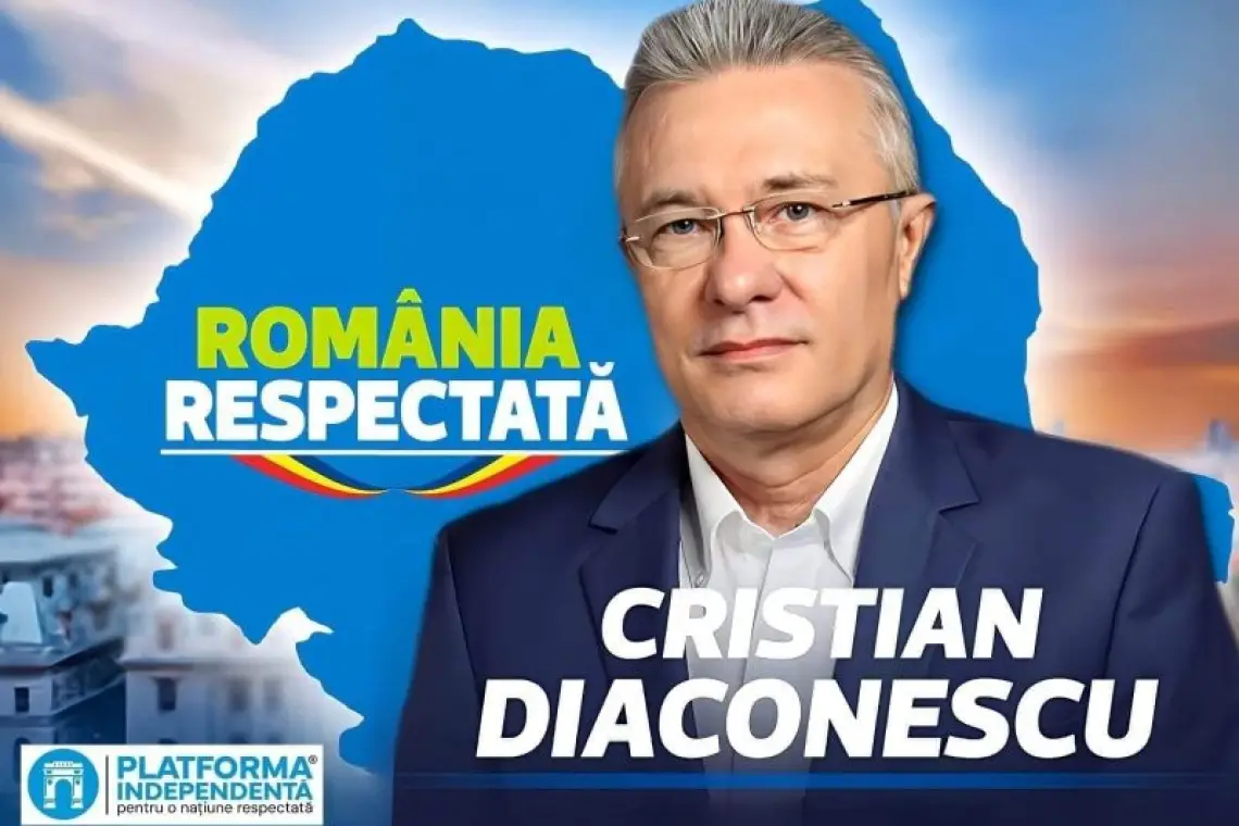 Cristian Diaconescu va candida ca independent la alegerile prezidențiale