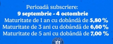 MF lansează o nouă ediţie TEZAUR: Investiţii avantajoase în titluri de stat cu dobânzi neimpozabile de până la 7% pe an