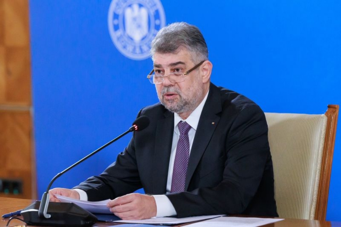 Marcel Ciolacu și-a depus candidatura la funcția de președinte al României