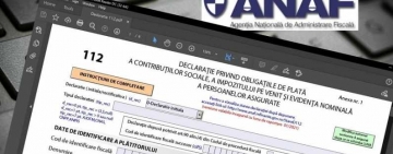 S-a aprobat noul model şi conţinut al formularului 112