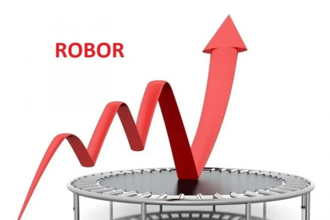 În 2025, ROBOR la trei luni va rămâne peste 5%