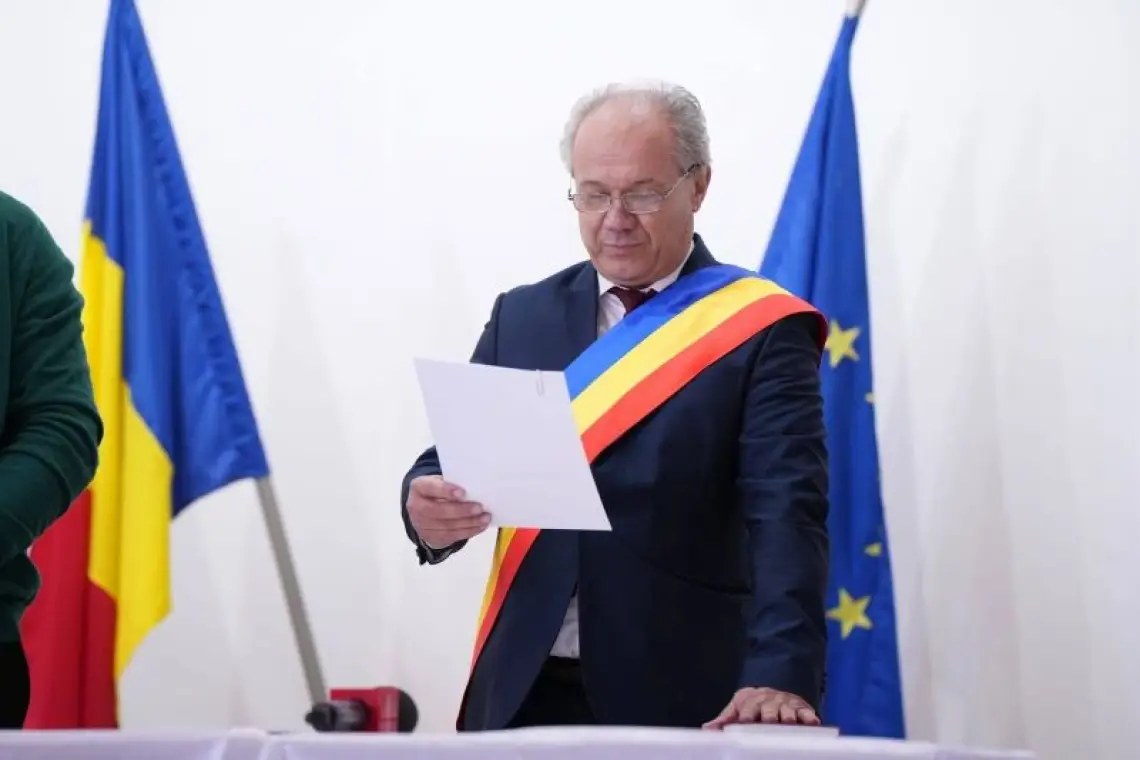 Grădiștea | Primarul Vasile Matei a depus jurământul