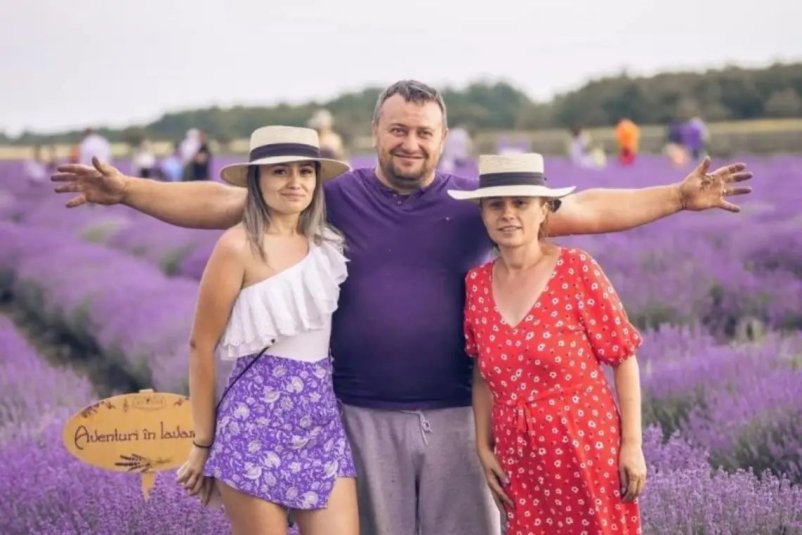 Familia din Călărași care a transformat un hectar de lavandă într-un vis mov de succes