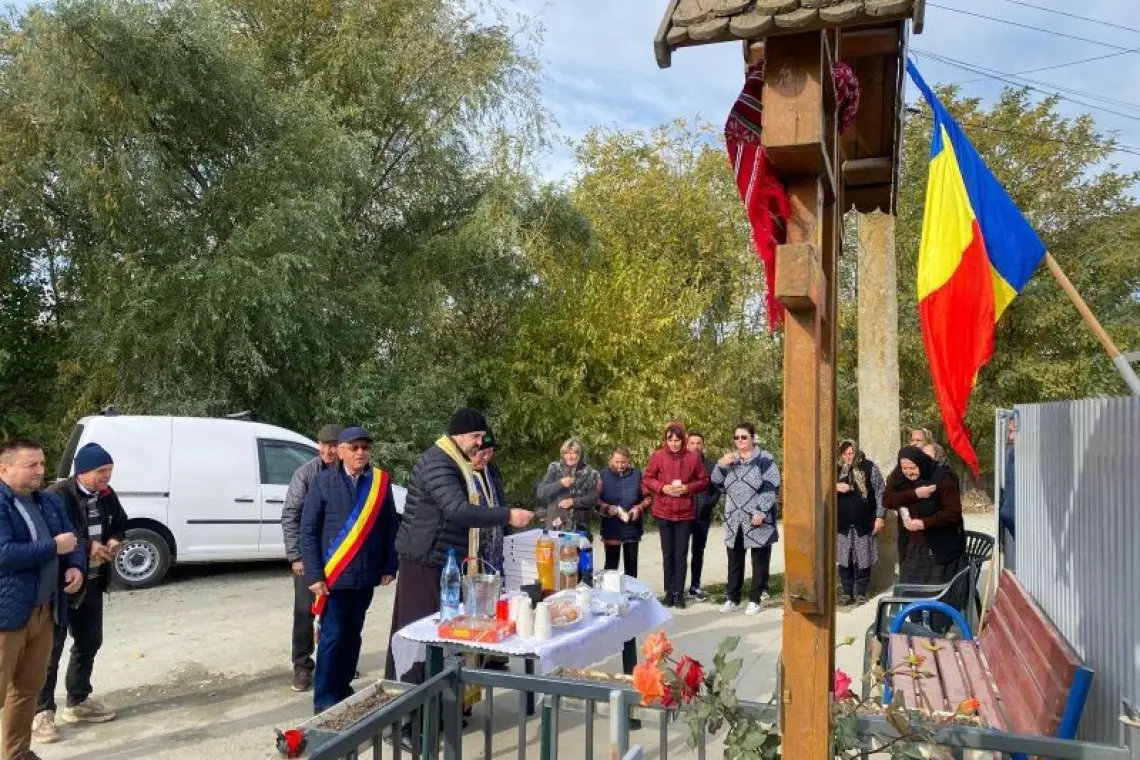 Chirnogi | Ion Ștefan: Am participat la resfințirea troiței cu hramul Sfântului Ioan de Rila
