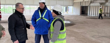 Roseți | George Chiriță: În urma discuțiilor purtate cu reprezentanții Companiei Naționale de Investiții am reușit să reluăm lucrările la sala de sport