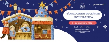 Mii de produse ale meșterilor populari la Târgul de Crăciun Învie Tradiția