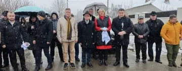 Chirnogi | Resfințirea troiței cu hramul Sfântului Ștefan