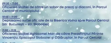 Călărași | Boboteaza 2025. Vezi programul manifestărilor!