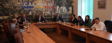 Întâlnire de lucru între noua conducere a Instituției Prefectului și structurile județene