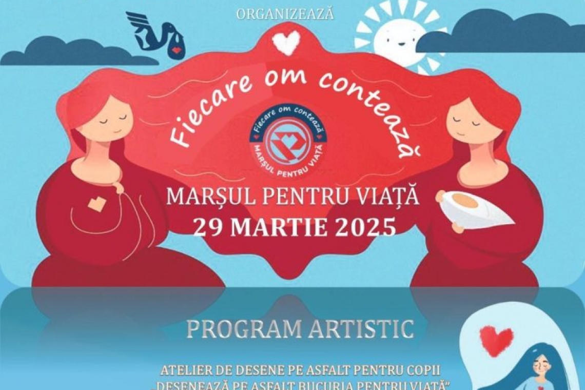 Călărași | “Marșul pentru viață 2025” 