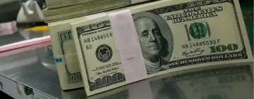 Dolarul a pierdut 9,5 bani într-o singură ședință