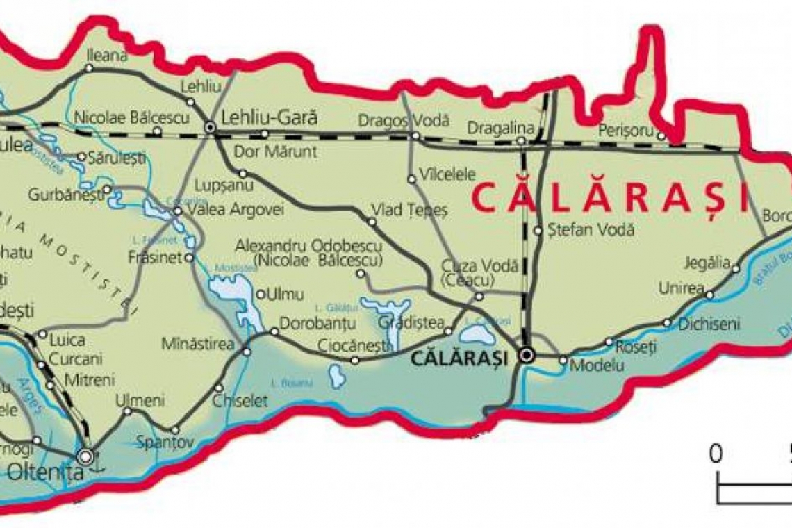 Situaţia principalilor indicatori socio–economici ai judeţului Călăraşi, în luna ianuarie 2025