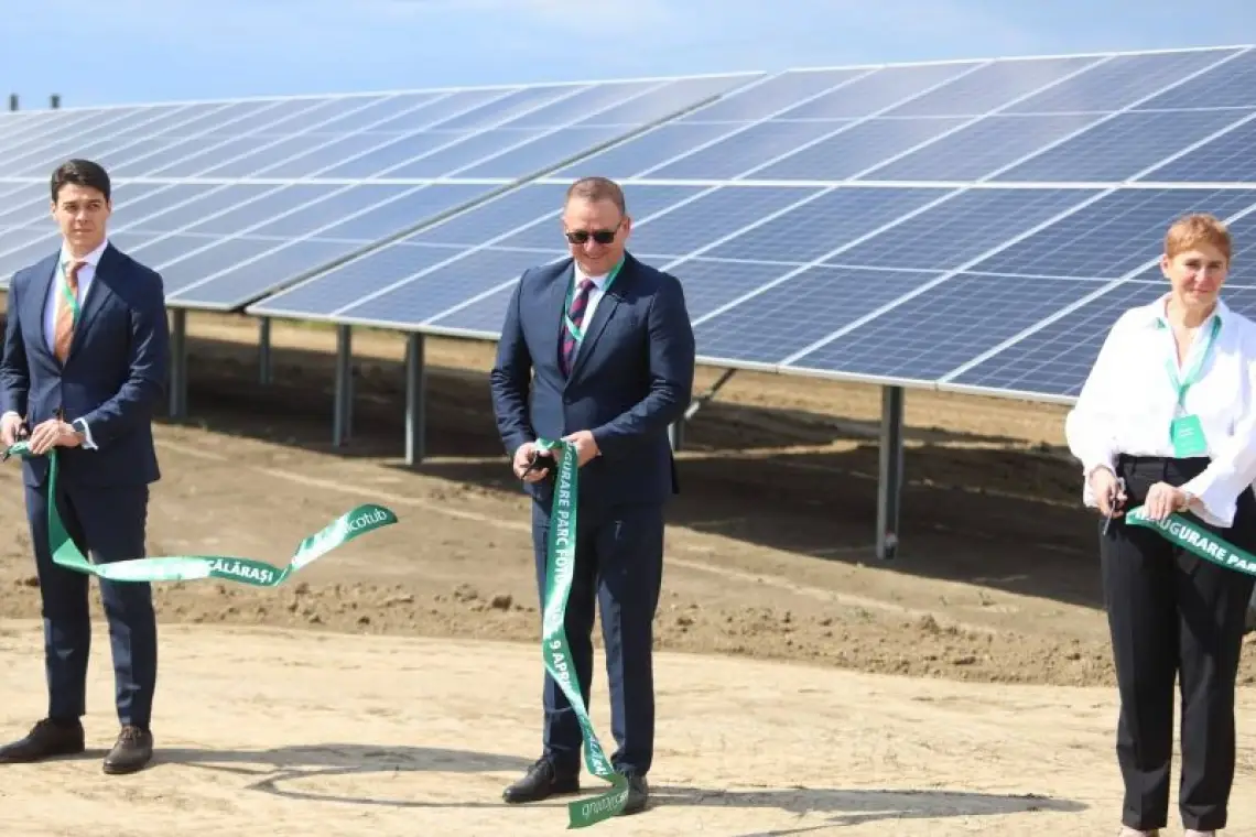 Marius Dulce: Am inaugurat, alături de conducerea companiei, parcul fotovoltaic al Tenaris Silcotub