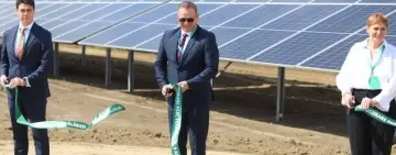 Marius Dulce: Am inaugurat, alături de conducerea companiei, parcul fotovoltaic al Tenaris Silcotub