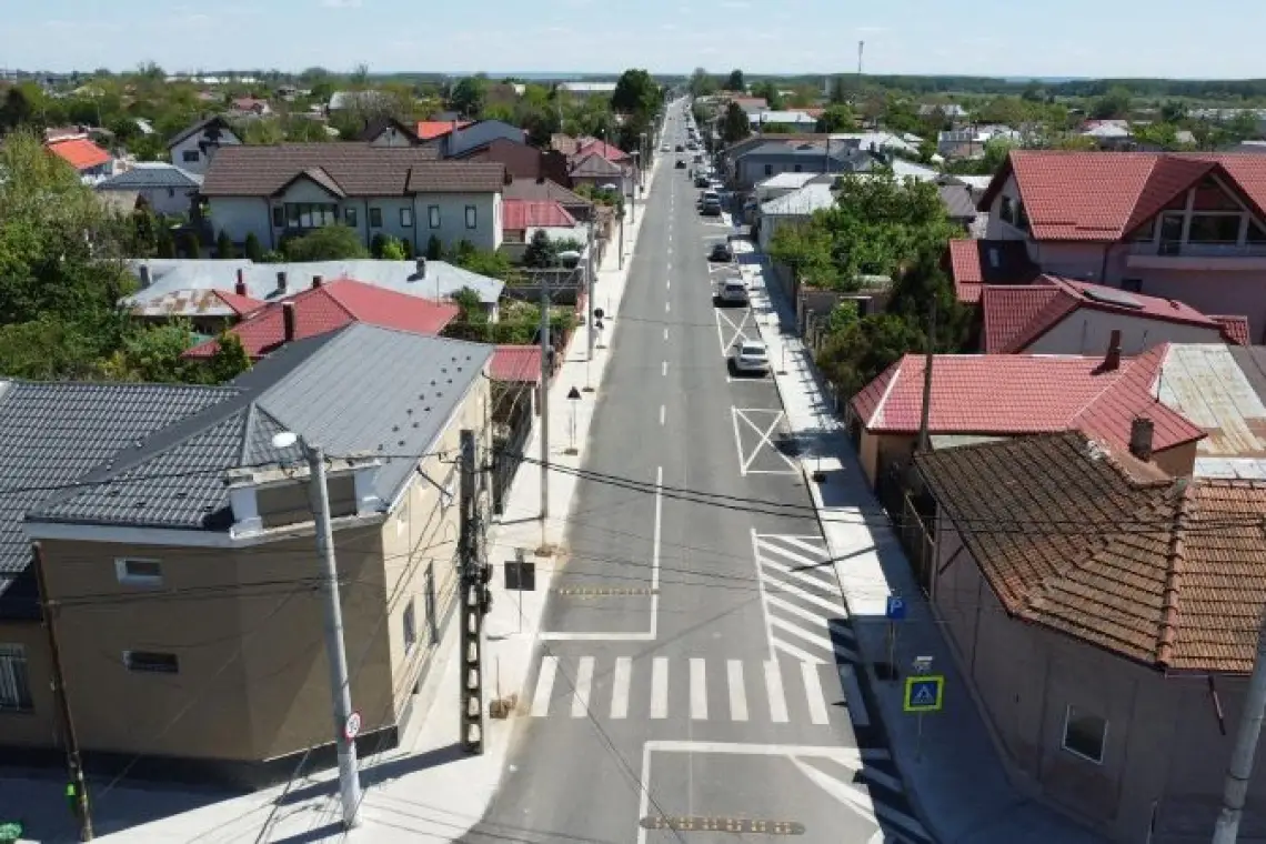 S-au finalizat lucrările de reabilitare și modernizare a străzii Independența