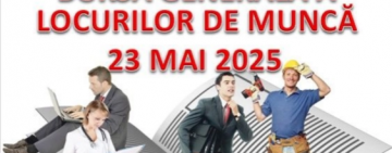Bursa Generală a Locurilor de Muncă: 23 mai 2025 