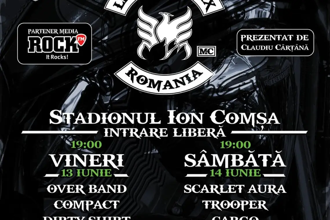 Danubius MotorFest revine cu forță: 13 – 15 iunie, la Călărași!
